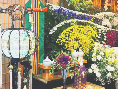 生花・灯籠販売